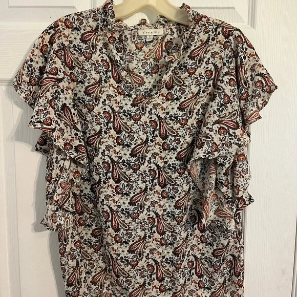 Floral paisley blouse - Picture 6 of 6